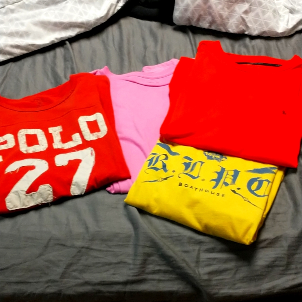 MENS XL POLO RALPH LAUREN TSHIRTS